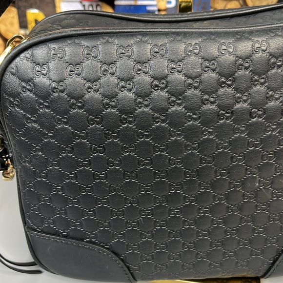 GUCCI Soft Microguccissima Mini Bree Messenger Bag - Picture 3 of 10